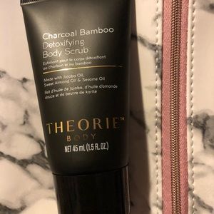 Theorie charcoal bamboo detoxifying body scrub